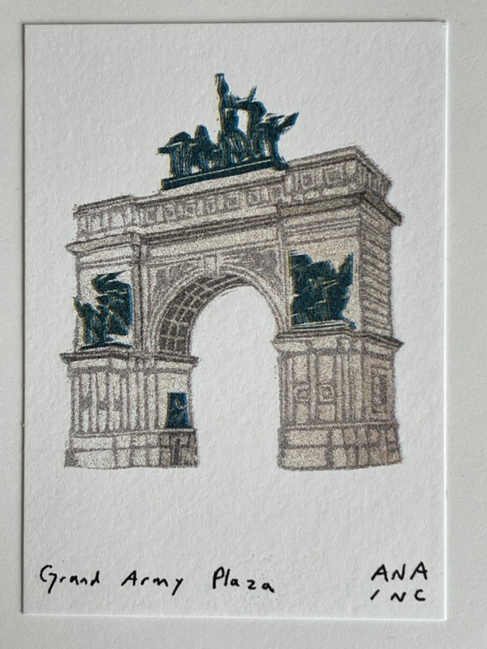 Anastasia Inciardi Grand Army Plaza Mini Print